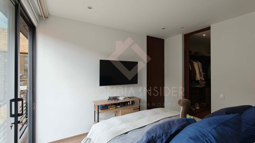 Apartamento de 1 alcoba en venta en Chico Norte, Bogotá, 50 m² · foto 9 de 14