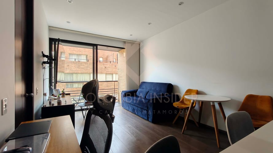 Apartamento de 1 alcoba en venta en Chico Norte, Bogotá, 50 m² · foto 2 de 14