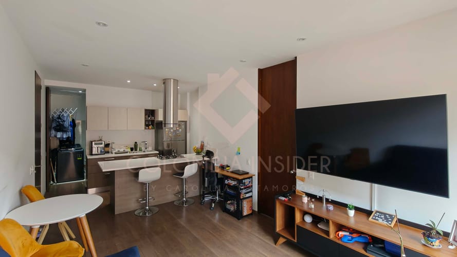 Apartamento de 1 alcoba en venta en Chico Norte, Bogotá, 50 m² · foto 4 de 14
