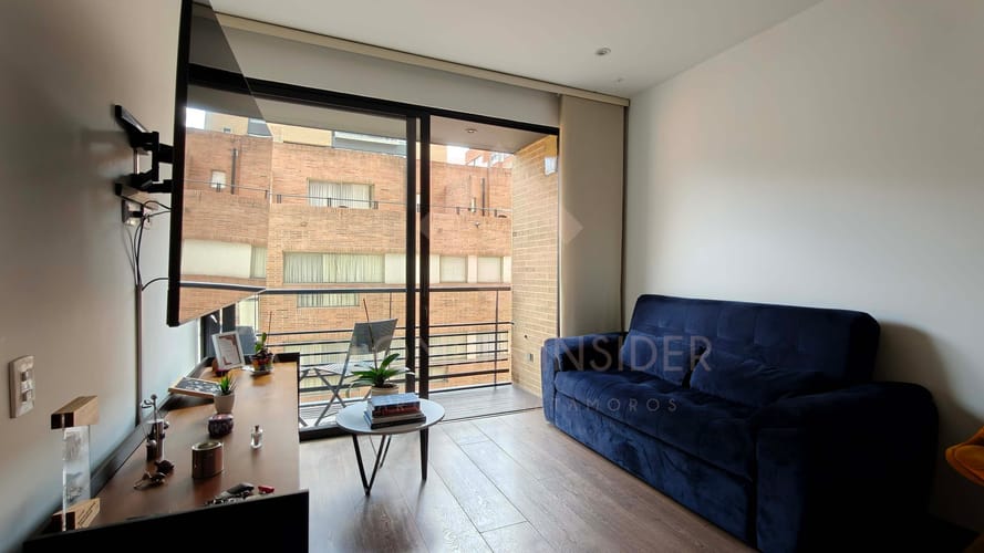 Apartamento de 1 alcoba en venta en Chico Norte, Bogotá, 50 m² · foto 3 de 14