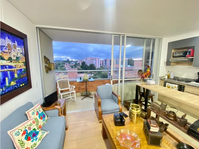 Apartamento de 2 alcobas en venta en Santa Ana, Rionegro, 69 m² · foto 2 de 17