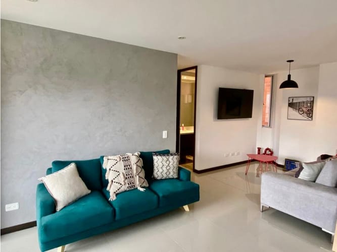 Apartamento de 2 alcobas en arriendo en Montessori, Medellín, 90 m² · foto 8 de 16