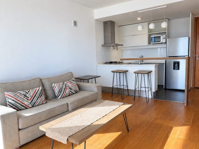 FORUM  PUERTO DEL BUCEO - ALQUILER APARTAMENTO DE 1 DORMITORIO CON MUEBLES · Foto 2