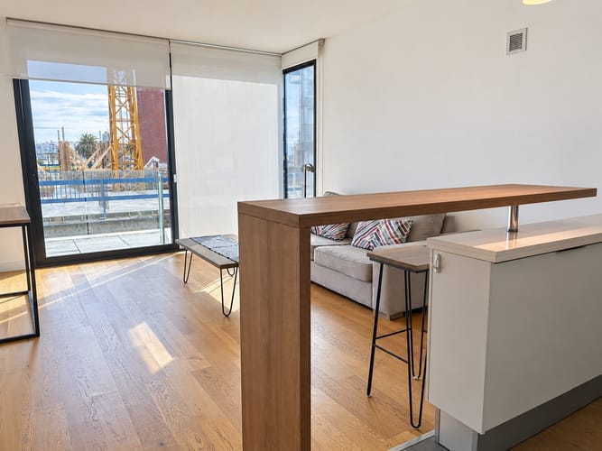 FORUM  PUERTO DEL BUCEO - ALQUILER APARTAMENTO DE 1 DORMITORIO CON MUEBLES · Foto 3