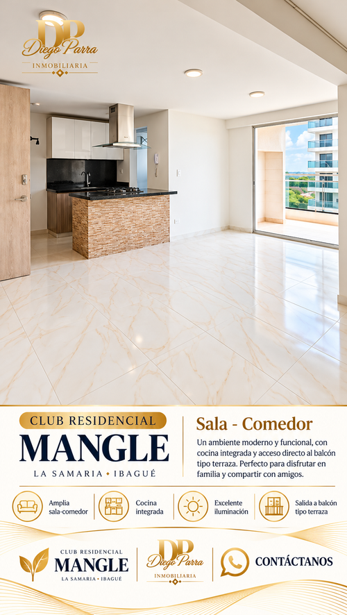 Apartamento de 3 alcobas en venta en La Samaria, Ibagué, 92 m² · foto 12 de 24