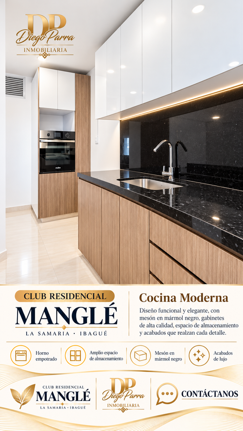 Apartamento de 3 alcobas en venta en La Samaria, Ibagué, 92 m² · foto 5 de 24