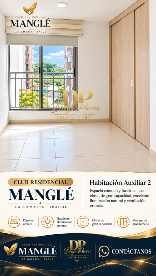 Apartamento de 3 alcobas en venta en La Samaria, Ibagué, 92 m² · foto 8 de 24