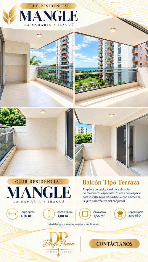 Apartamento de 3 alcobas en venta en La Samaria, Ibagué, 92 m² · foto 19 de 24