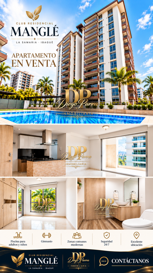Apartamento de 3 alcobas en venta en La Samaria, Ibagué, 92 m² · foto 13 de 24