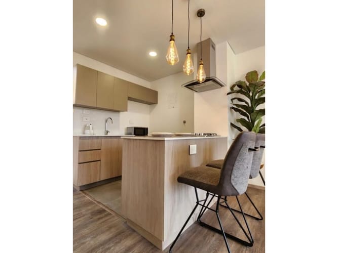 Apartamento de 1 alcoba en arriendo en Llano Grande, Rionegro, 57 m² · foto 4 de 12
