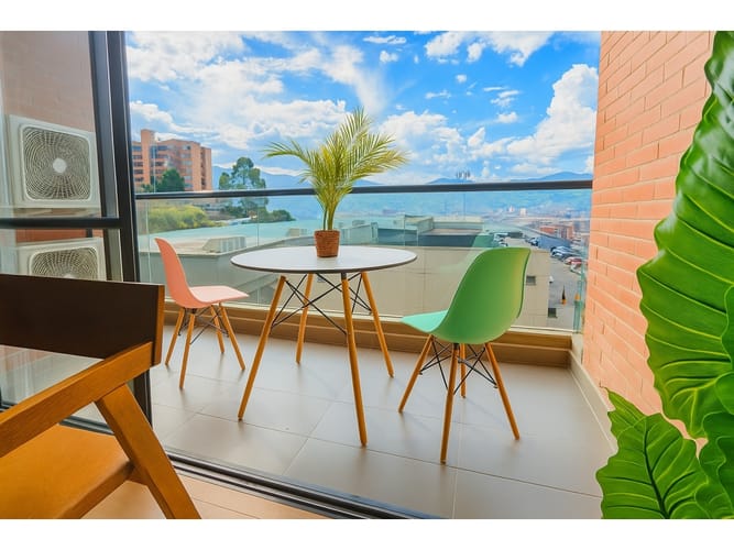 Apartamento de 2 alcobas en venta en El Porvenir, Envigado, 74 m² · foto 6 de 19