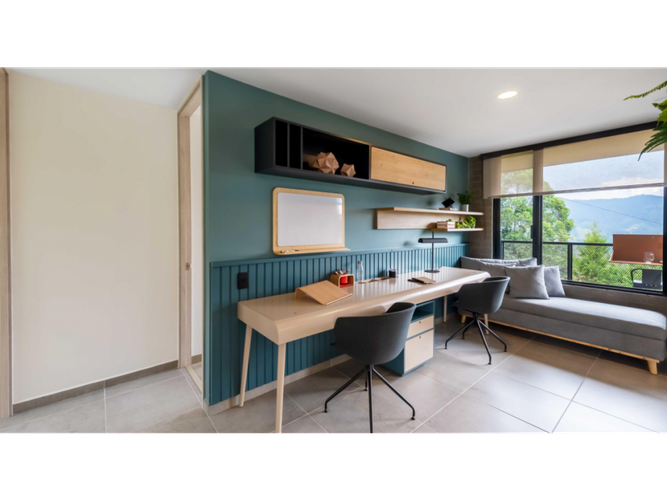 Apartamento de 2 alcobas en venta en El Porvenir, Envigado, 74 m² · foto 5 de 9