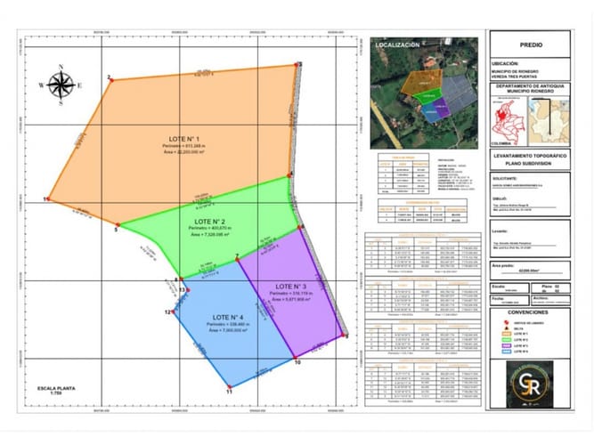 Lote en venta en Llano Grande, Rionegro, 5000 m² · foto 2 de 4