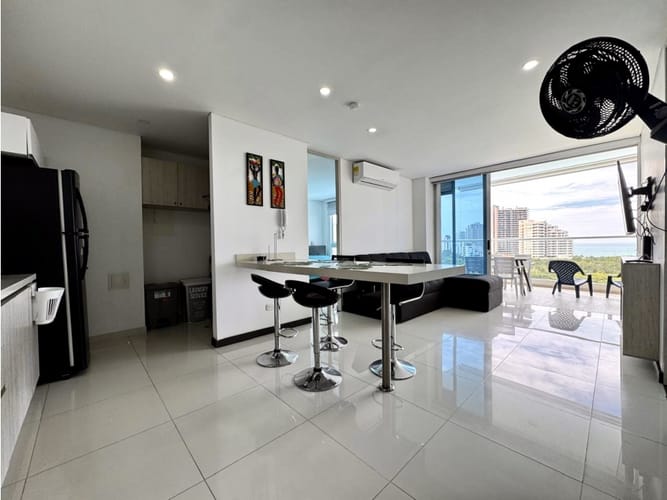 Apartamento de 2 alcobas en venta en Bello Horizonte, Santa Marta, 80 m² · foto 4 de 19