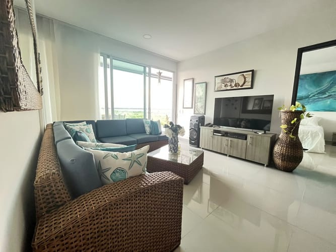 Apartamento de 2 alcobas en venta en La Boquilla, Cartagena, 112 m² · foto 3 de 11