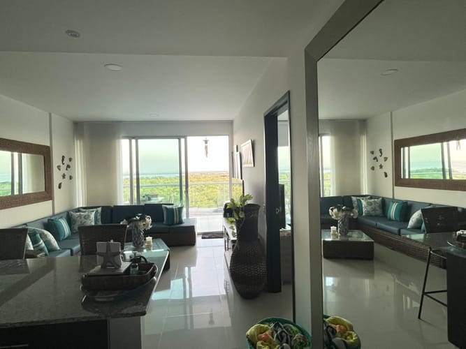 Apartamento de 2 alcobas en venta en La Boquilla, Cartagena, 112 m² · foto 4 de 11