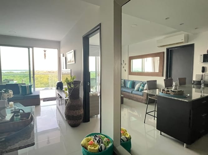 Apartamento de 2 alcobas en venta en La Boquilla, Cartagena, 112 m² · foto 5 de 11