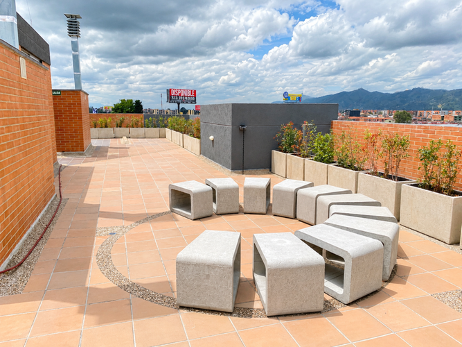 Apartamento de 2 alcobas en arriendo en Hacienda Fontanar, Chía, 62 m² · foto 9 de 10