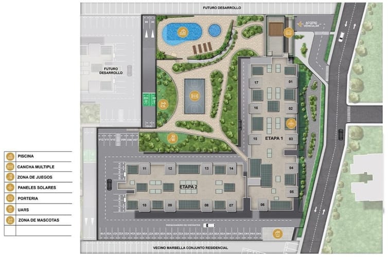 Apartamento de 3 alcobas en venta en Valle Del Lili, Cali, 100 m² · foto 13 de 13