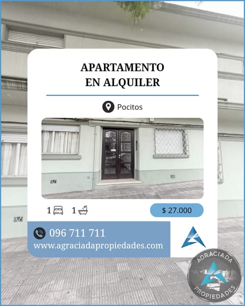 Apartamento en alquiler en Pocitos · Foto 1