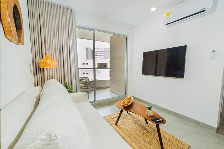 Apartamento de 1 alcoba en venta en Pozos Colorados, Santa Marta, 44 m² · foto 2 de 20