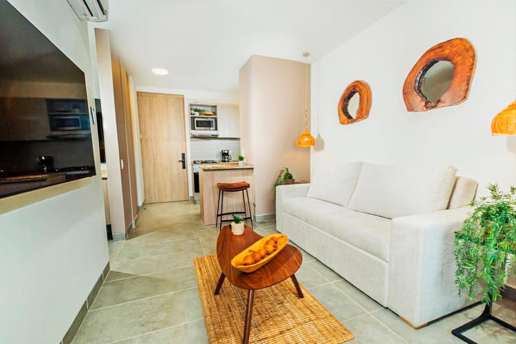 Apartamento de 1 alcoba en venta en Pozos Colorados, Santa Marta, 44 m² · foto 3 de 20