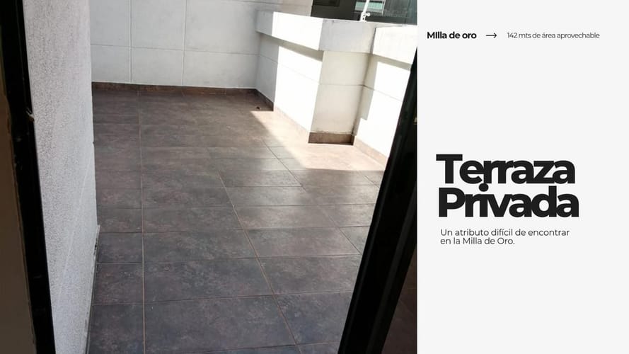 Oficina en venta en Milla De Oro, Medellín, 142 m² · foto 8 de 9
