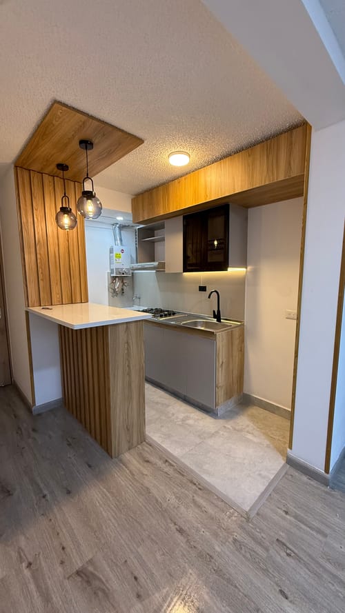Apartamento de 2 alcobas en arriendo en Samper Mendoza, Bogotá, 40 m² · foto 2 de 7