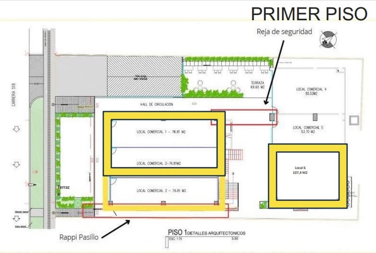 Local en arriendo en Altos Del Prado, Barranquilla, 107 m² · foto 12 de 13