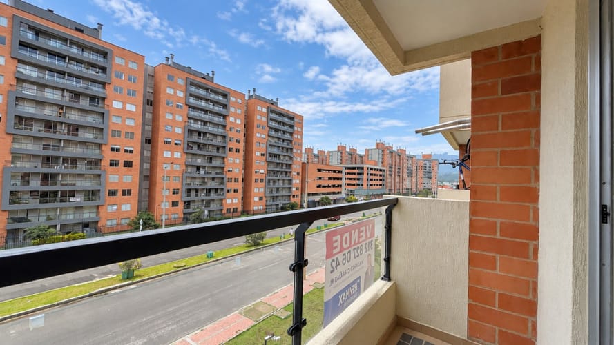 Apartamento de 3 alcobas en venta en Las Villas, Zipaquirá, 53 m² · foto 3 de 23