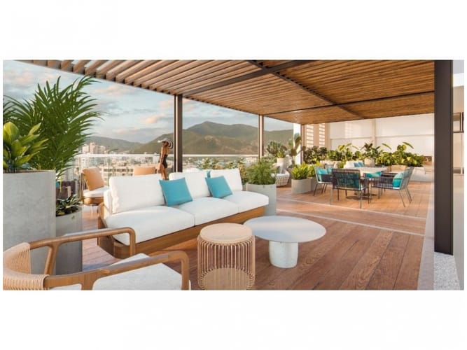 Apartamento de 2 alcobas en venta en Salguero, Santa Marta, 97 m² · foto 6 de 9