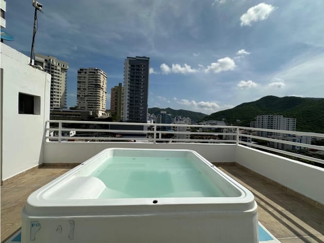 Apartamento de 1 alcoba en arriendo en Rodadero Sur, Santa Marta, 46 m² · foto 13 de 14