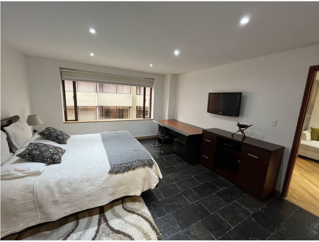 Apartamento de 1 alcoba en arriendo en La Cabrera, Bogotá, 60 m² · foto 9 de 11