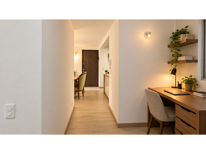 Apartamento de 3 alcobas en venta en La Estancia, Madrid, 57 m² · foto 13 de 16