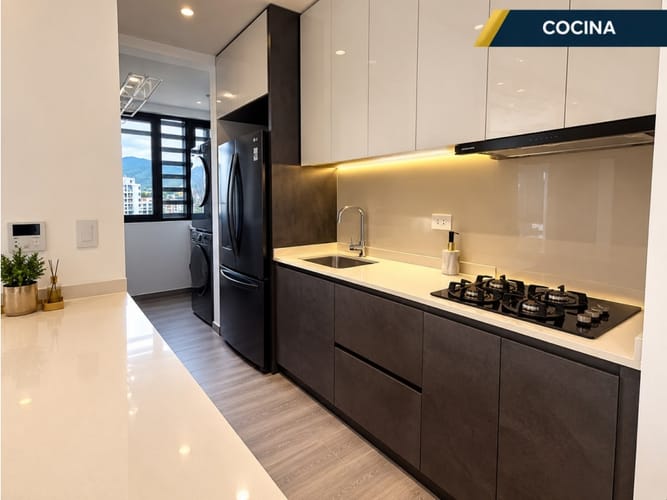 Apartamento de 3 alcobas en venta en Pinares, Pereira, 98 m² · foto 6 de 7