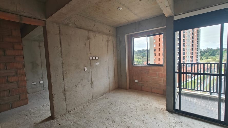 Apartamento de 3 alcobas en venta en Barro Blanco, Rionegro, 53 m² · foto 2 de 11