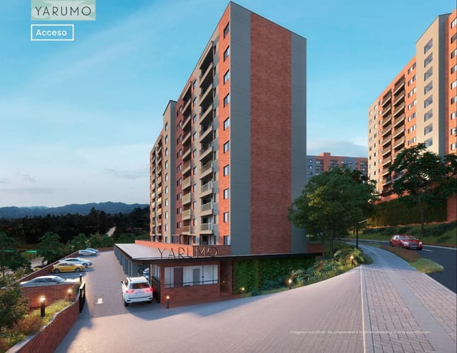 Apartamento de 3 alcobas en venta en Barro Blanco, Rionegro, 53 m² · foto 6 de 11
