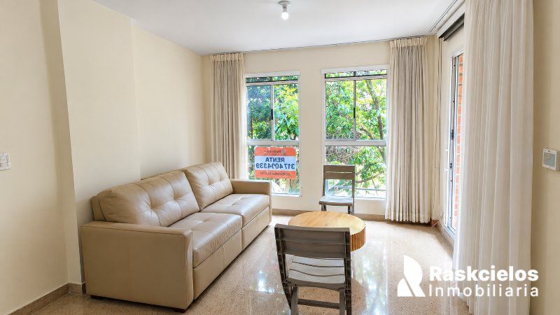 Apartamento de 1 alcoba en arriendo en Laureles Nogal, Medellín, 51 m² · foto 2 de 19