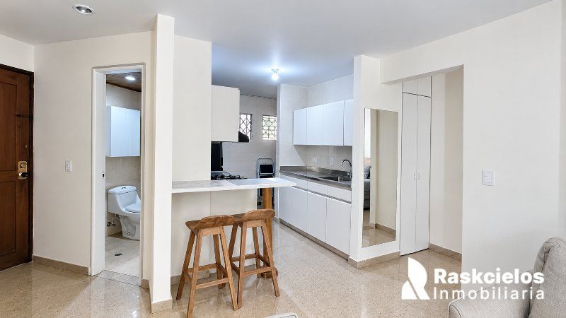 Apartamento de 1 alcoba en arriendo en Laureles Nogal, Medellín, 51 m² · foto 15 de 19