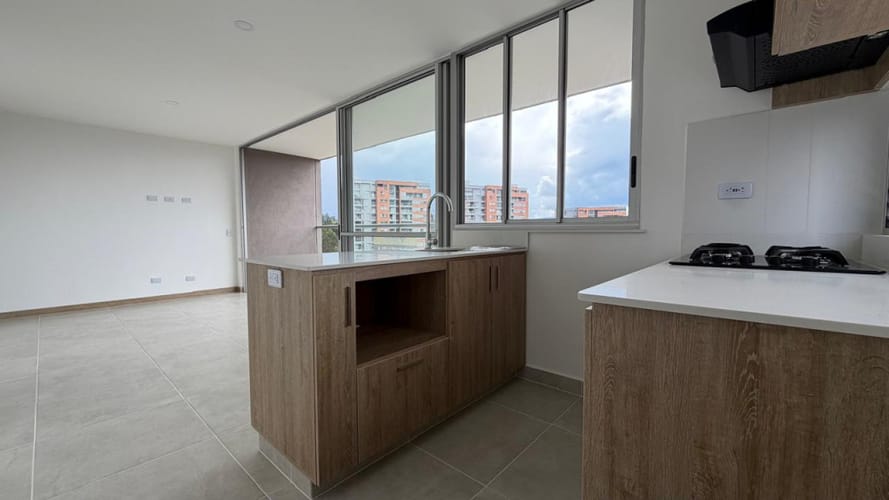 Apartamento de 3 alcobas en arriendo en El Faro, Rionegro, 77 m² · foto 3 de 20