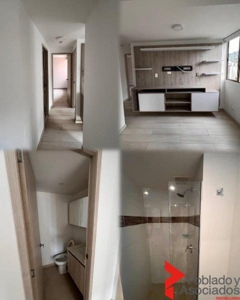 Apartamento de 3 alcobas en arriendo en Loma Del Escobero, Envigado, 98 m² · foto 2 de 4