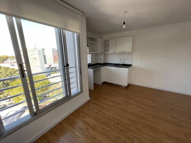 Alquiler Apartamento A Estrenar 1 Dormitorio Terraza Cochera Opcional En La Blanqueada · Photo 1