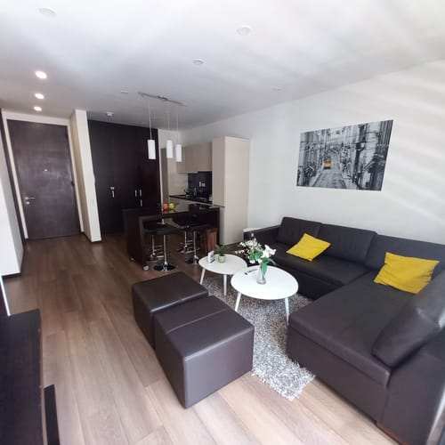 Apartamento de 1 alcoba en arriendo en Chicó Reservado, Bogotá, 58 m² · foto 23 de 24