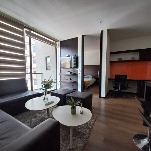 Apartamento de 1 alcoba en arriendo en Chicó Reservado, Bogotá, 58 m² · foto 16 de 24