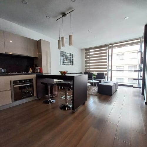 Apartamento de 1 alcoba en arriendo en Chicó Reservado, Bogotá, 58 m² · foto 19 de 24