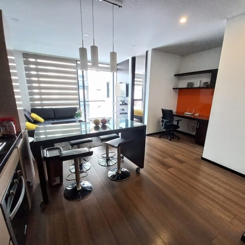 Apartamento de 1 alcoba en arriendo en Chicó Reservado, Bogotá, 58 m² · foto 18 de 24