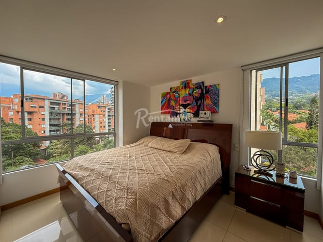 Apartamento de 3 alcobas en arriendo en El Poblado, Envigado, 123 m² · foto 9 de 21