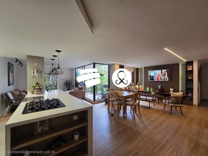 Apartamento de 3 alcobas en venta en Zona Centro, Envigado, 127 m² · foto 4 de 24