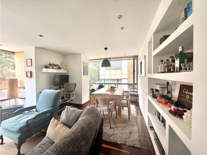 Apartaestudio en arriendo en Los Rosales, Bogotá, 74 m² · foto 3 de 13
