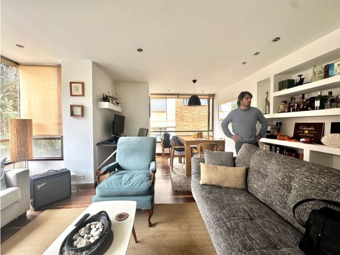 Apartaestudio en arriendo en Los Rosales, Bogotá, 74 m² · foto 4 de 13